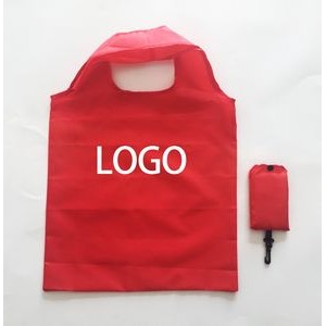 Foldaway Shopping Tote Bag W/ Carrying Clasp