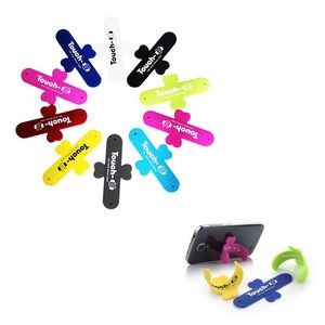 Silicone Smart Cell Phone Stand & Ear Bud Organizer