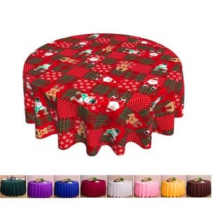 10' Dia Round Tablecloth for 48" table