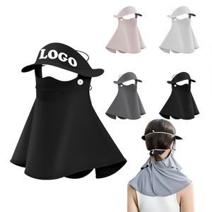 Face Mask Visor with Neck Flap