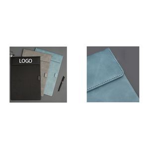 PU Leather Office Magnetic Clipboard