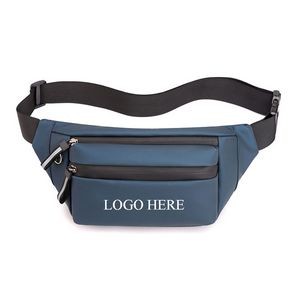 3 Zippered Pocket Deluxe Fanny Pack