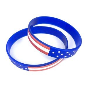 Silkscreen USA Silicone Bracelet & Wristband