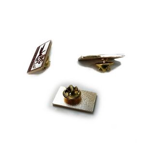 1" Custom Lapel Pin Die Struck Hard Enamel