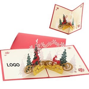 3D Christmas Greeting Card