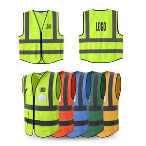 Safety Vest W/ Multi Pockets