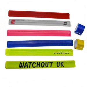Full Color PVC Reflective Slap Wristband