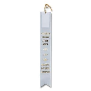 1-5/8"x10" Custom Award Ribbon W/Card & String