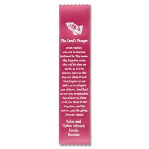2"x9" Personalized Prayer Ribbon Bookmark