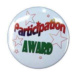 1½" Stock Celluloid "Participant Award" Button