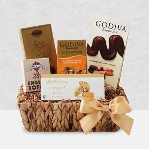 Gold Rush Chocolate Gift Basket