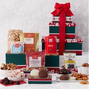 Holiday Flavors Gift Tower
