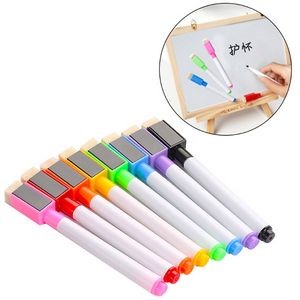 Colorful Magnetic Whiteboard Marker W/ Eraser