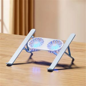 Portable Invisible Laptop Stand with Fan