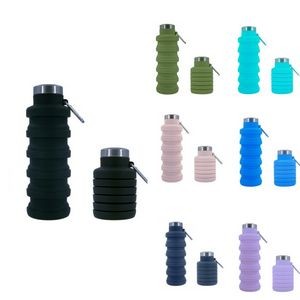 17 OZ Silicone Collapsible Bottle