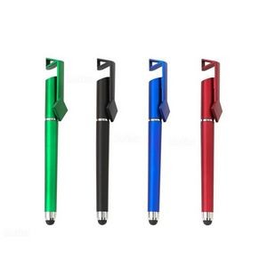 3 in 1 Stylus Ballpoint Pen with Phone Stand