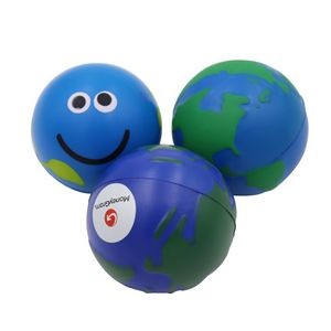 3D Globe Earth Shaped Stress Ball