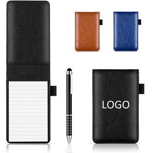 Mini Pocket Notepad Holder Set
