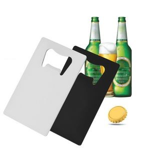 Stainless Steel Credit Card Bottle Opener