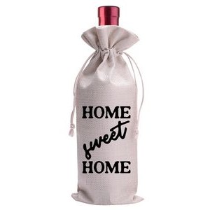 Reusable Linen Wine Gift Bag