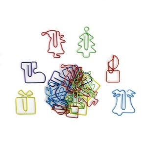 Christmas Gift Shaped Paper Clips 18 pieces
