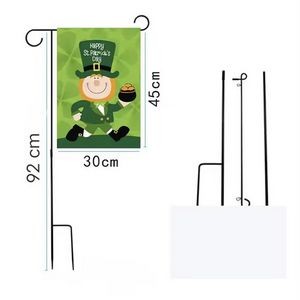 12" x 18" Double-sided Custom Garden Flags with Hardware