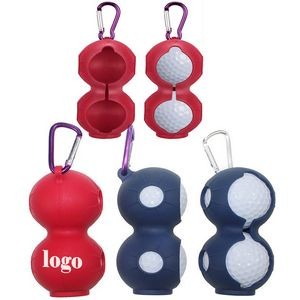 Silicone Mini Golf Ball Cover With Keychain