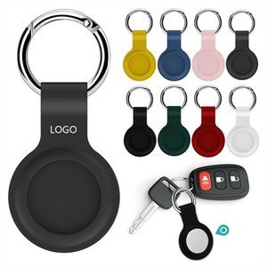 Silicone Airtags Protective Case with Keychain