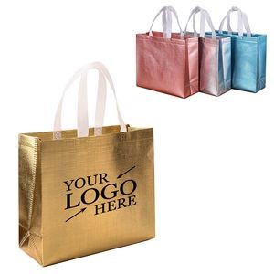 Glossy Laminated Shopping Tote Bags