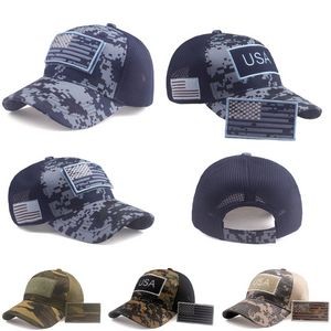 Camo Cap with Customized Patch