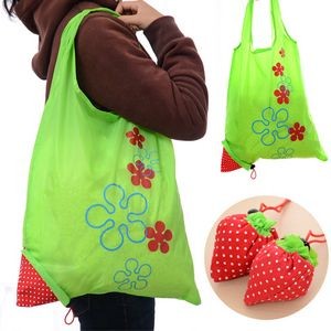 Strawberry-Shaped Foldable Grocery Bag