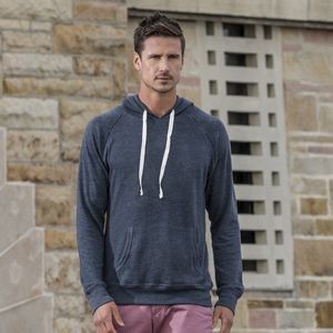 Heather Pullover Hooded Tee Shirt