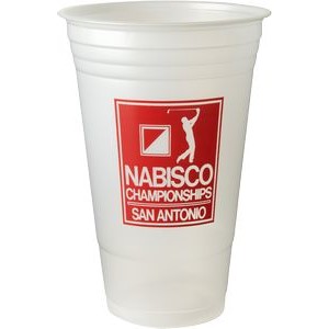 21 Oz. Thermoform Unbreakable Translucent Cup