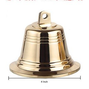 4" Brass Ship's Bell/Christmas Bell