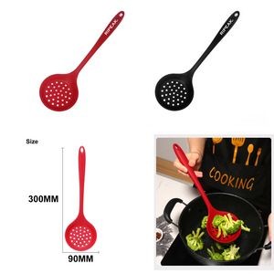 Silicone Slotted Spoon-Heat Resistant Silicone Tools for Cooking Baking Mixing Non-Stick Cookware
