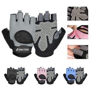 Training Half Finger Gloves for Men & Women Gym Workout Gloves Cycling Exercise