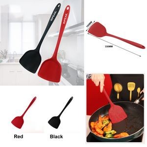 Silicone Solid Turner-Heat Resistant Silicone Tools for Cooking Baking Mixing Non-Stick Cookware