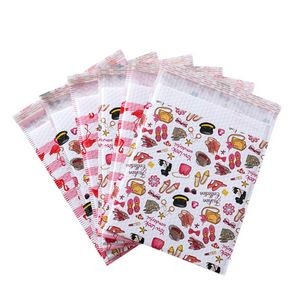 5.9 x 9.9 Inch Pink Poly Bubble Mailer Self Seal Padded Envelopes for Shipping/ Packaging/ Mailing
