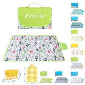 59 x 39 inch Outdoor Picnic Blanket Foldable Waterproof Full Printing Mat for Travel Camping Hiking