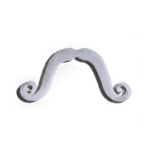 Faux Mustache w/Curled Ends
