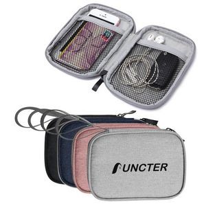 Water Resistant Travel Organizer Electronic Accessories Case(Small Size)