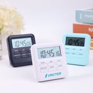 Digital Kitchen Timer 24 Hours Alarm Clock With Magnet Back And Bracket