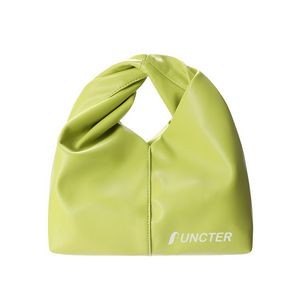 Women's Mini Ruched Handbag Clutch Purse Dumpling Pouch Bag