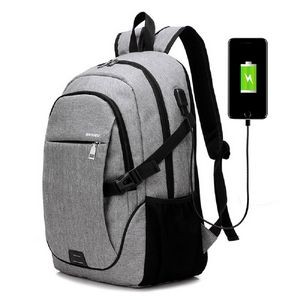 USB Connector Laptop Backpack