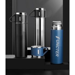 Stainless Steel Vacuum Flask Insulated Water Bottle Thermos Water Bottle for Hot and Cold Drinks