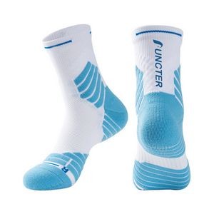 Basketball Crew Socks Sports Athletic Performance Compression Cushion Socks for Men and Women