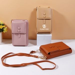PU Leather Cell Phone Purse Bag Small Crossbody Bag Mini Messenger Bag Wallet Bag Shoulder Handbag