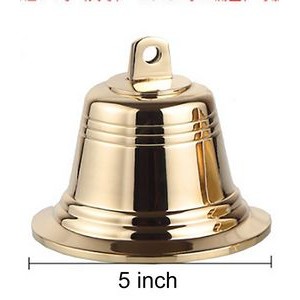 5 Inch Brass Ship's Bell/Christmas Bell
