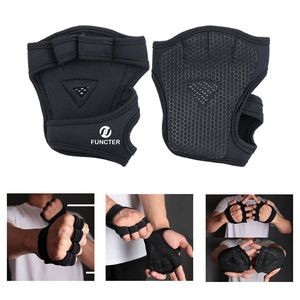 Ventilated Gym Gloves Micro Workout Gloves for Exercise Cycling Half Finger Gloves