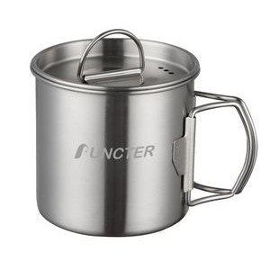 11.8 Oz. Portable Camping Stainless Steel Cup